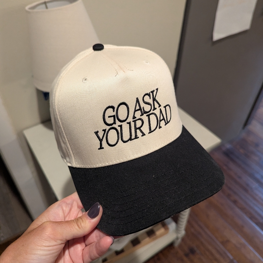 Go Ask Your Dad Trucker Hat